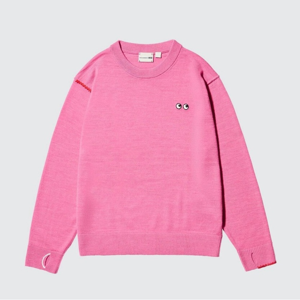 Uniqlo x Anya Hindmarch Merino Wool Crew Neck Sweater